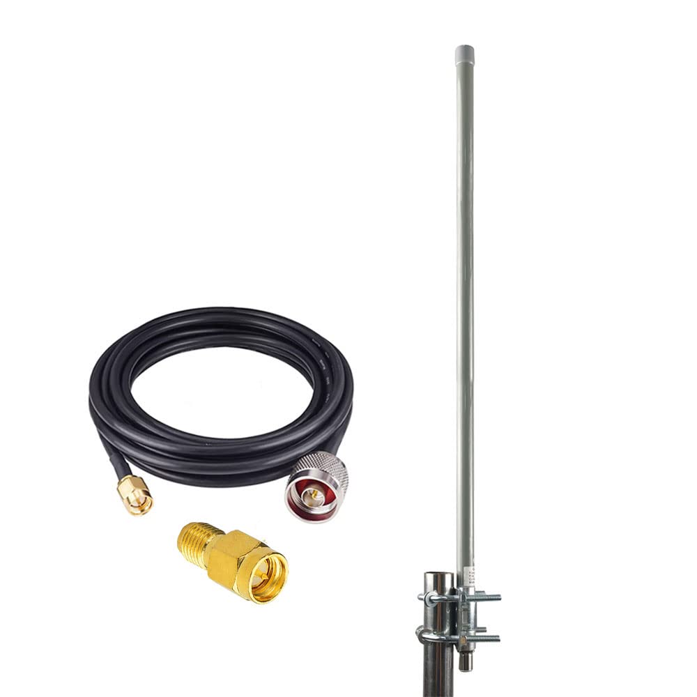 915mhz LoRa Antenna 10dbi 16.5ft RP-SMA SMA Cable D152918