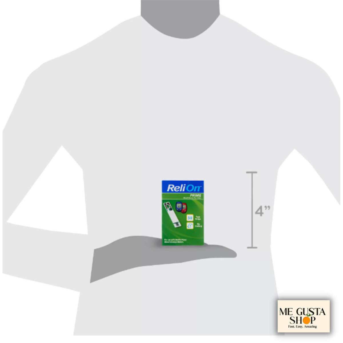 Blood Glucose Test Strips, 50 Count N63588