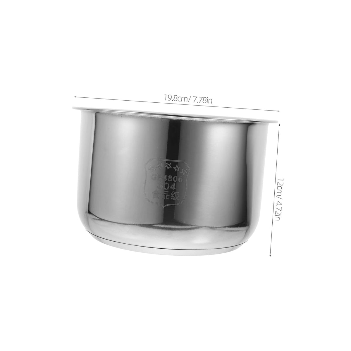 3L Stainless Steel Inner Cooking Pot E8252