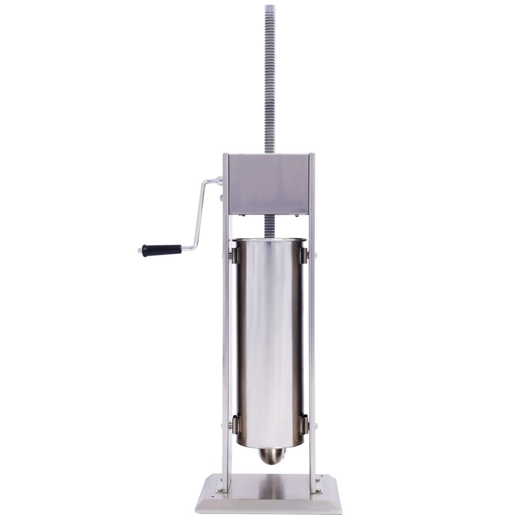Stainless Steel Sausage Stuffer 15LB 7L with 4 Nozzles V3152
