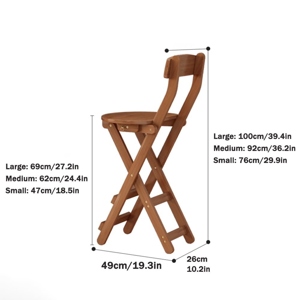 Collapsible Bamboo Bar Stools V563855