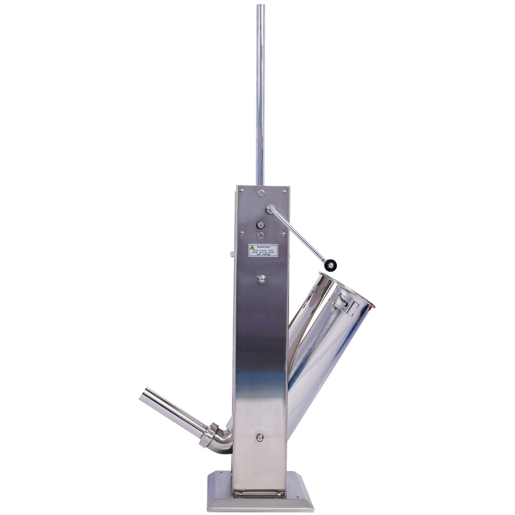 Stainless Steel Sausage Stuffer 15LB 7L with 4 Nozzles V3152