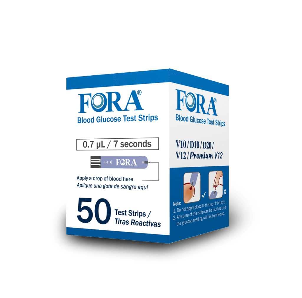 Glucose Strips 50 ct/Vial F4506