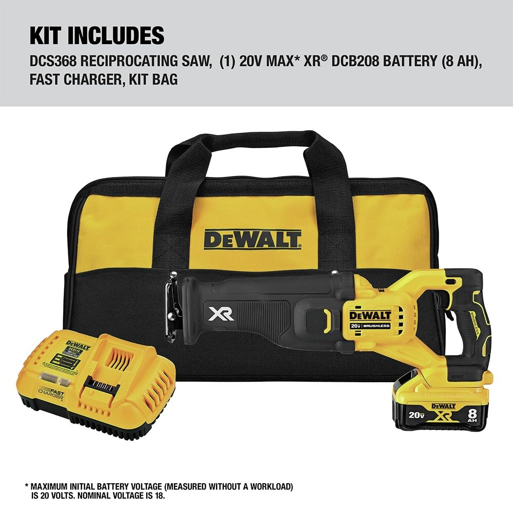 20V MAX XR Reciprocating Saw Kit Y483