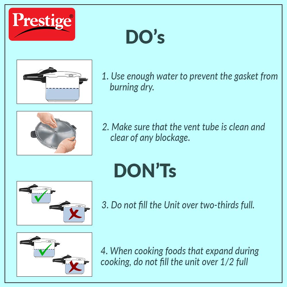 2 L Hard Anodised Pressure Cooker with Glass Lid P44418