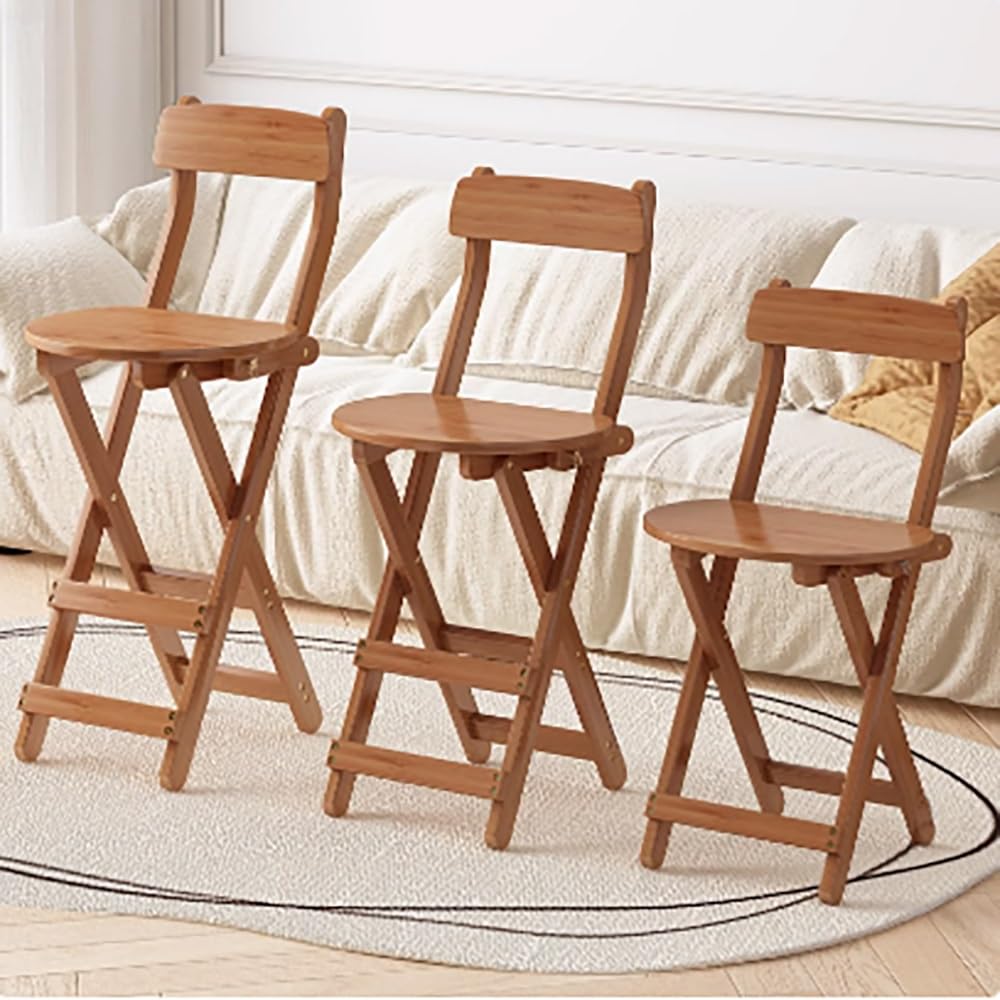 Collapsible Bamboo Bar Stools V563855