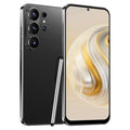 Unlocked 4G Smartphone 6.6" HD Display 4GB RAM 32GB ROM Black J78238