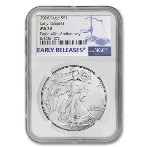 1 oz American Silver Eagle Coin F252