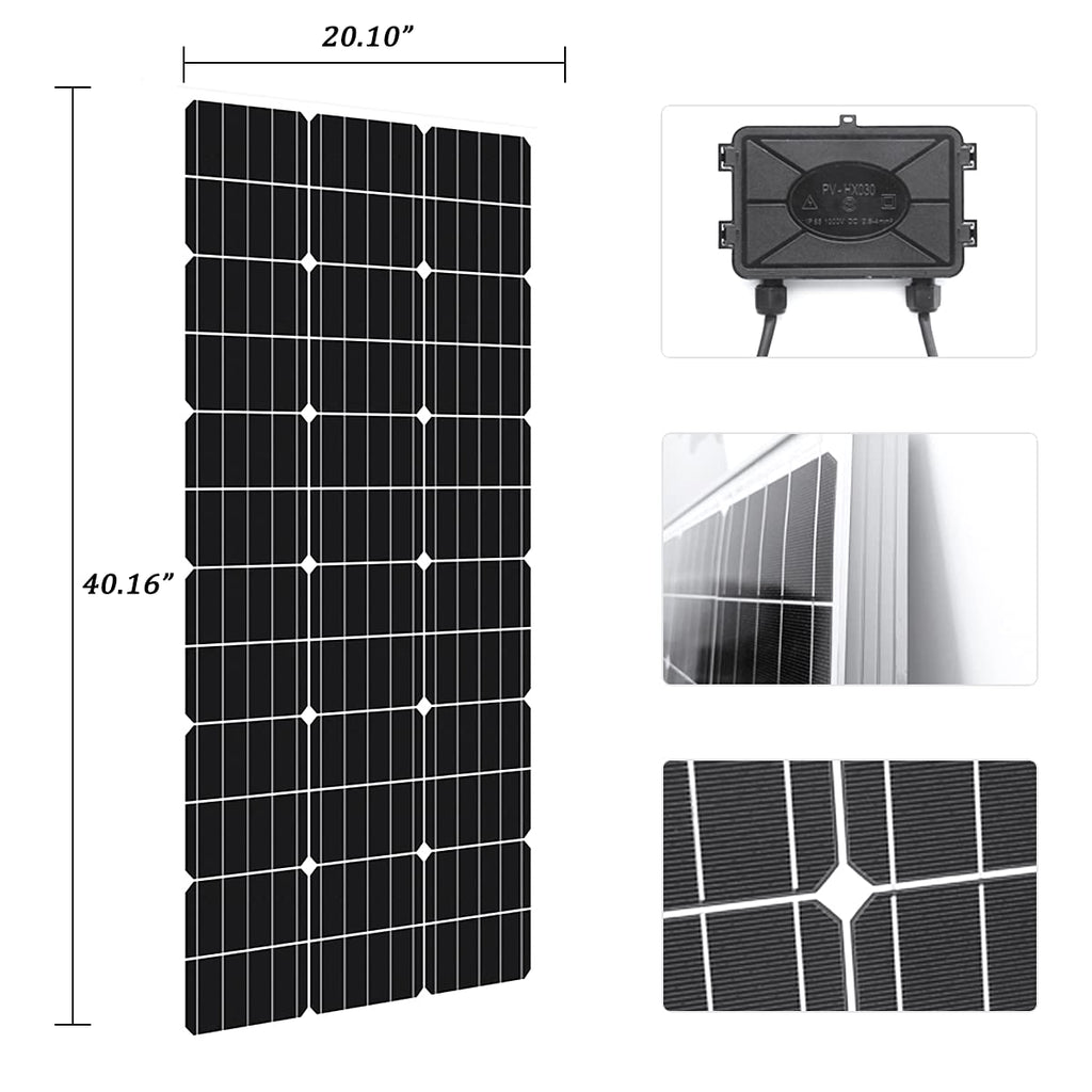 300W Wind Turbine and Solar Panel Kit with Charge Controller O3221