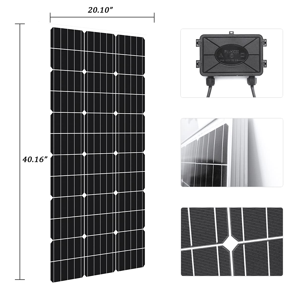 300W Wind Turbine and Solar Panel Kit with Charge Controller O3221