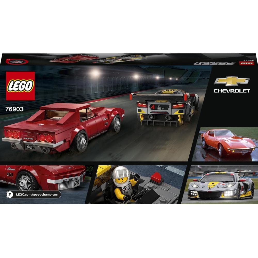 Chevrolet Corvette C8.R Race Car and 1969 CC Building Kit L570