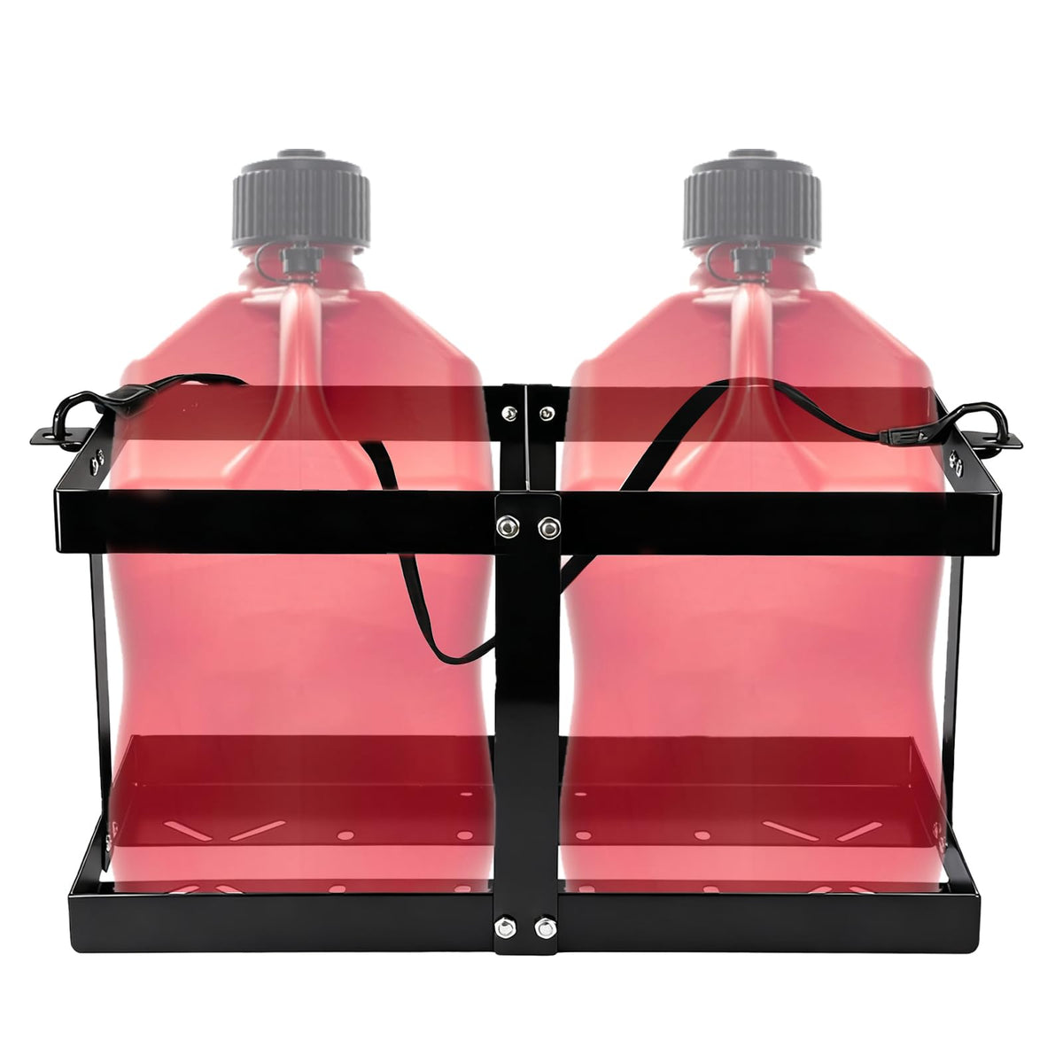 Gas Can Holder with Straps, Fits Two 5 Gallon Gas Can W752