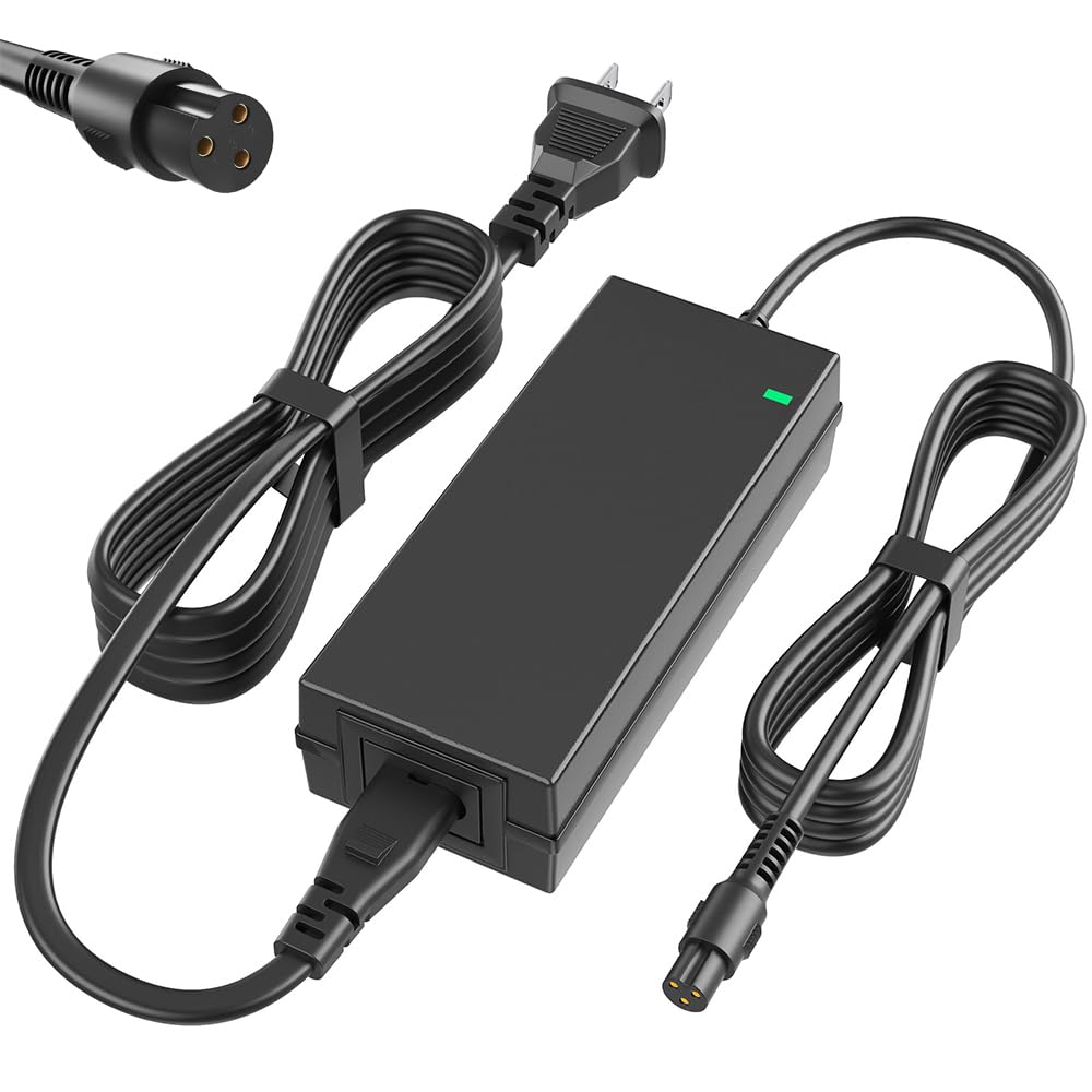 42V 2A Power Adapter 3-Prong Inline Connector Lithium Battery Charger U609414