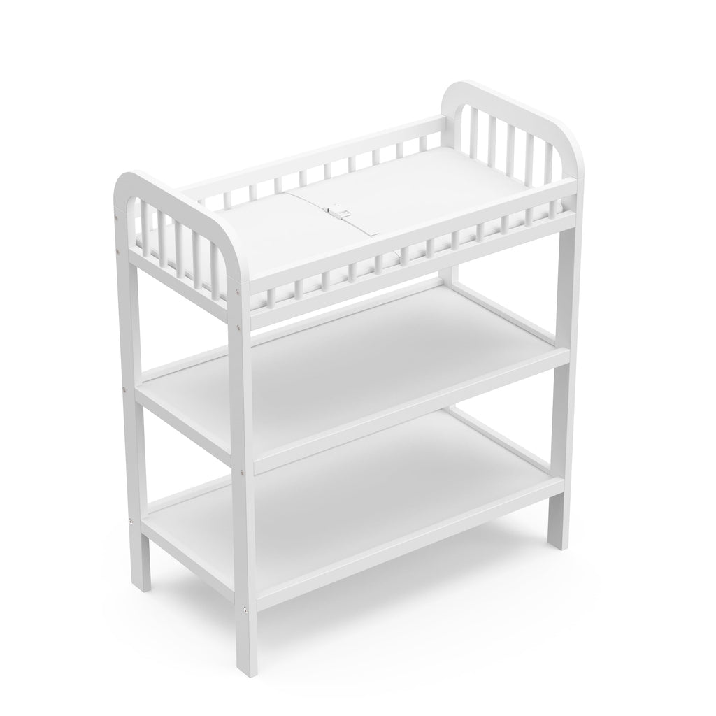 White Changing Table with Changing Pad B11938