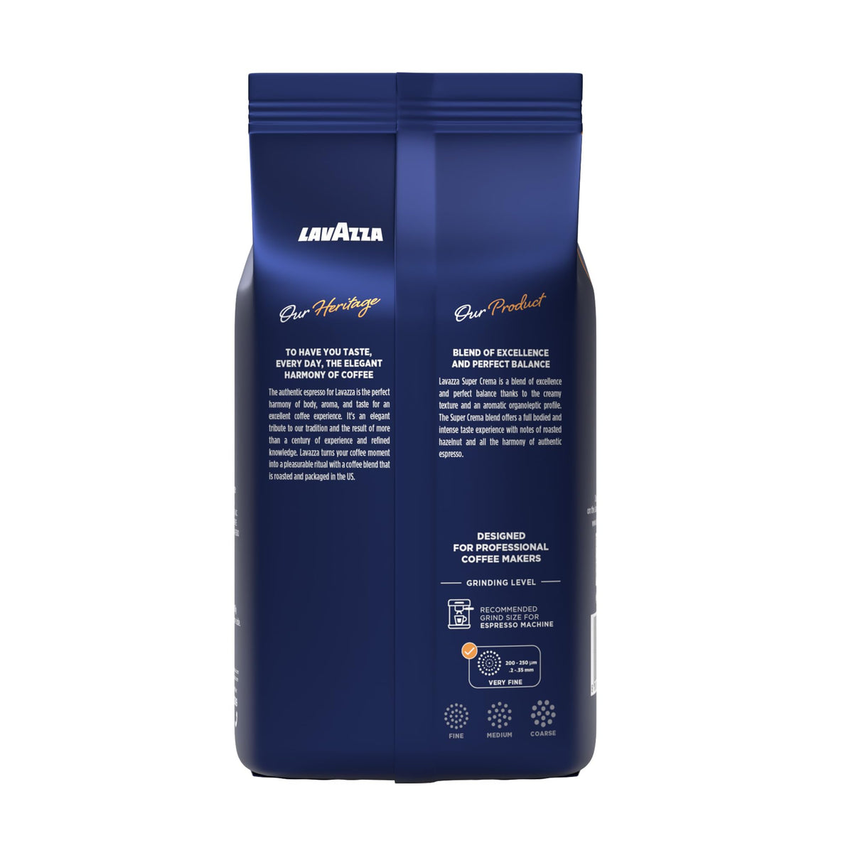 Whole Bean Coffee Medium Espresso Roast 2.2 lb Pack of 2 W14071