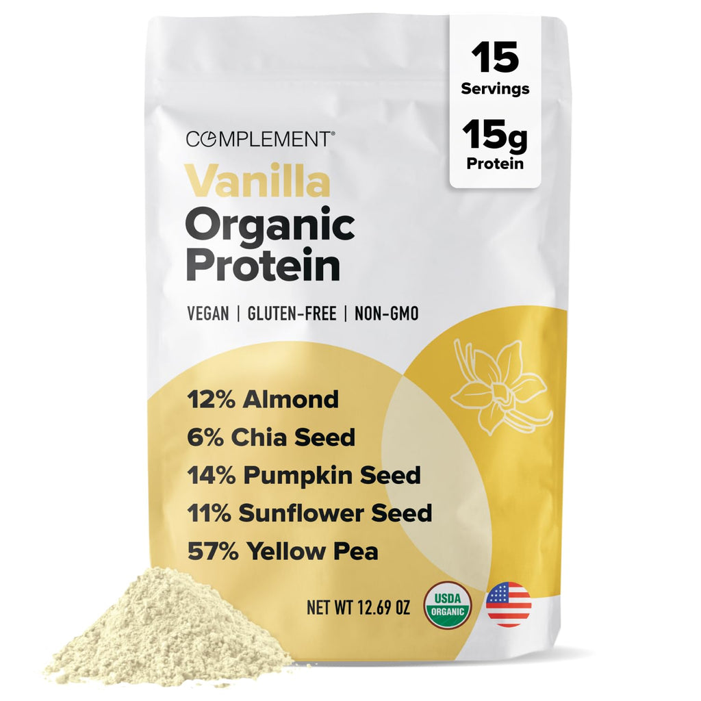 Vegan Vanilla Plant-Based Protein Powder 15 Servings I84547