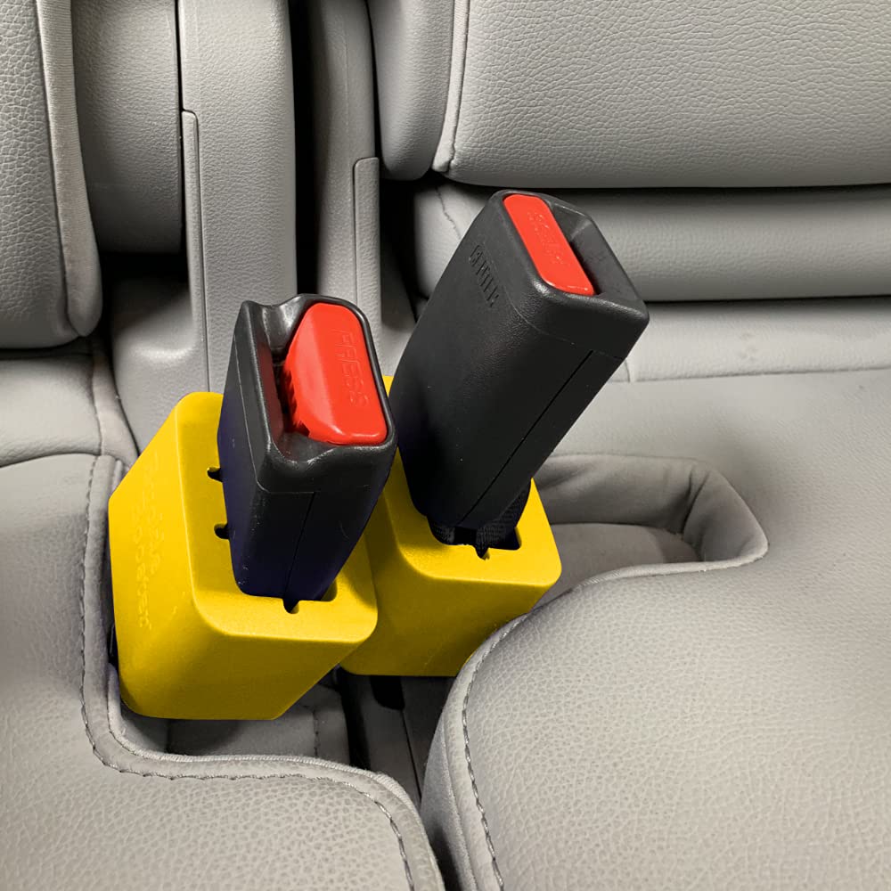 Seat Belt Buckle Booster Yellow BPA Free 2 F227880