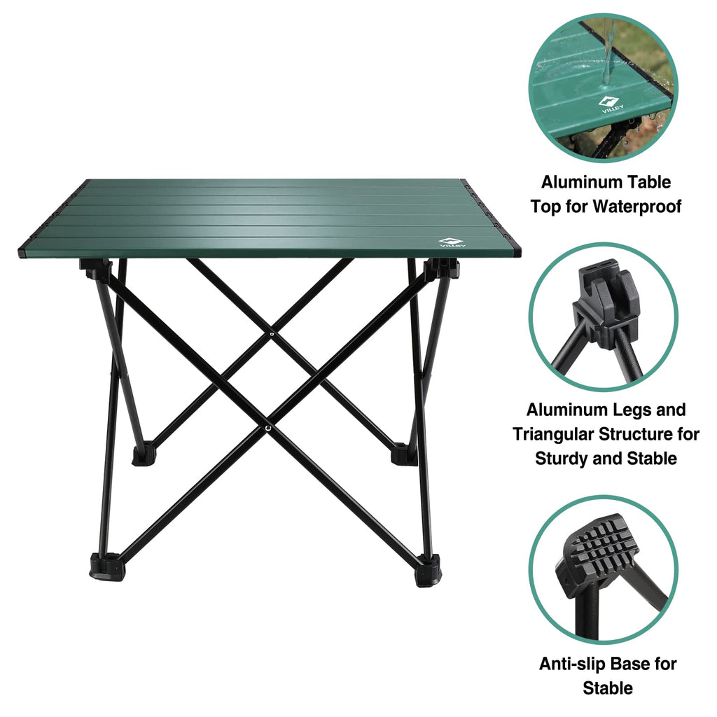 Ultralight Aluminum Folding Camping Table X63368