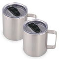 14oz Insulated Stainless Steel Coffee Mug with Lid 2 Pack S60445