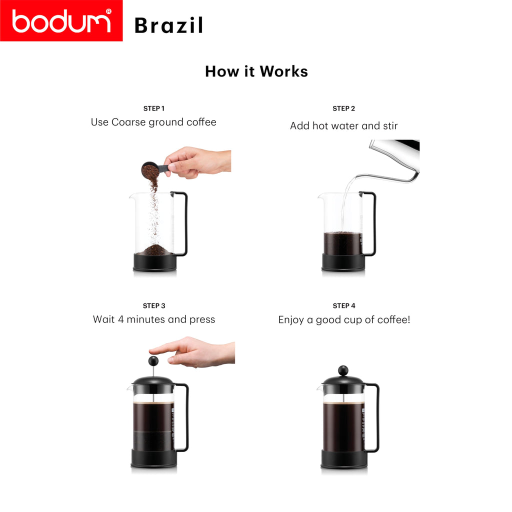 8 Cup French Press Coffee Maker G108279