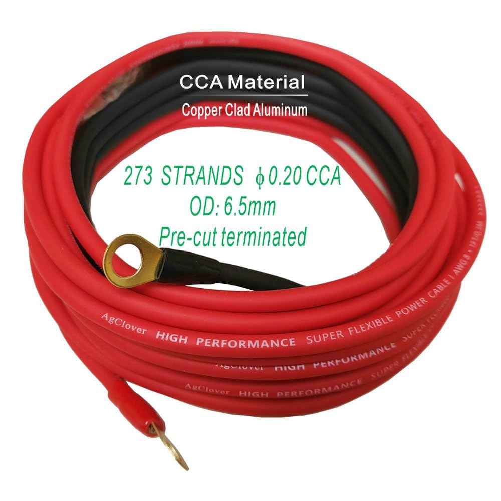 8 Gauge CCA Amplifier Wiring Kit 800W L15764