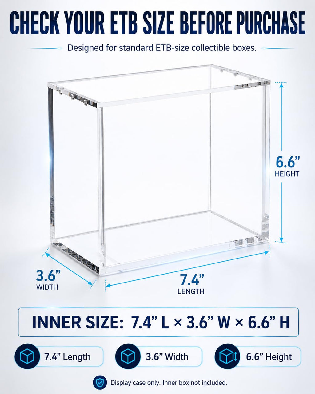 2-Pack Acrylic Case C9653