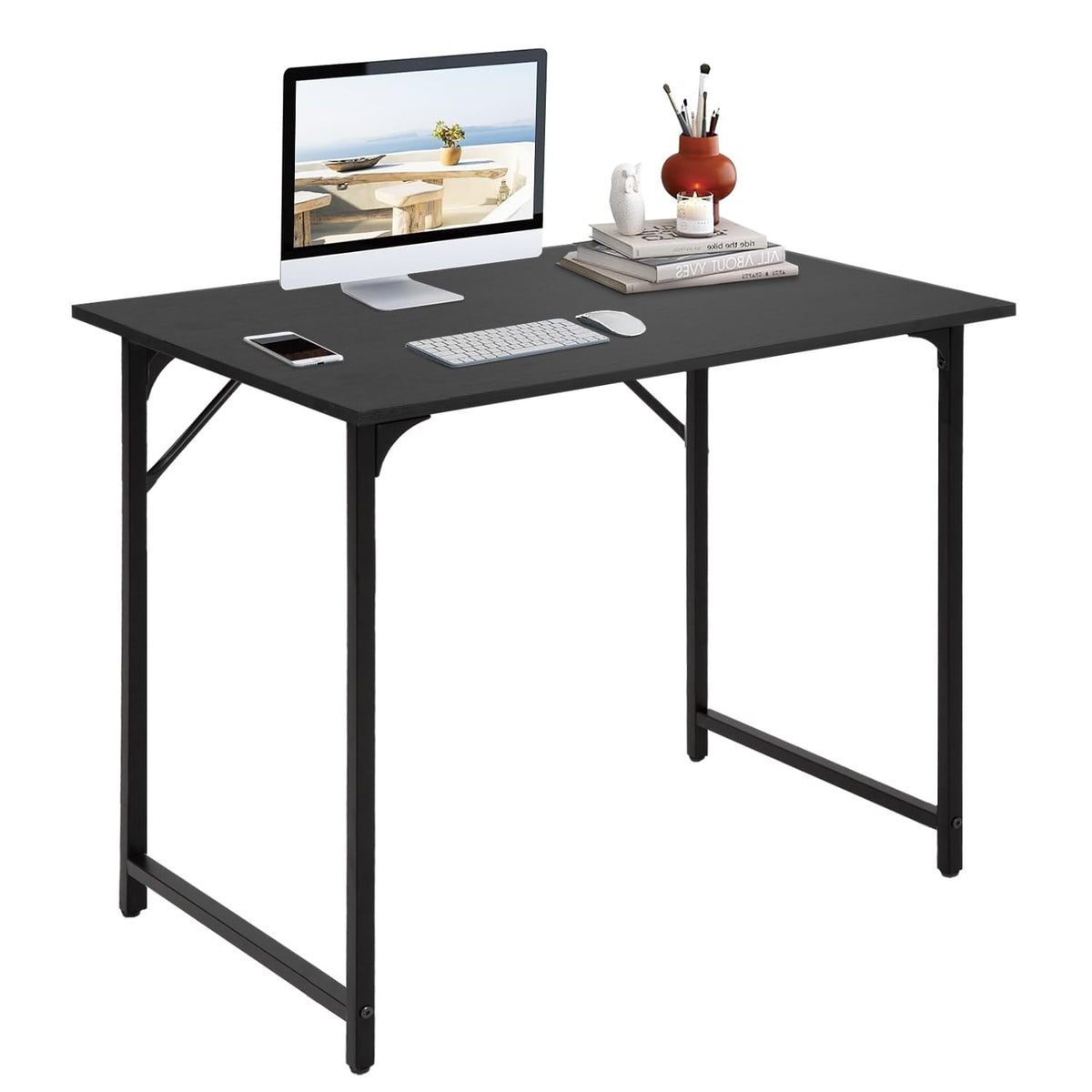 32 Inch Black Computer Desk T147