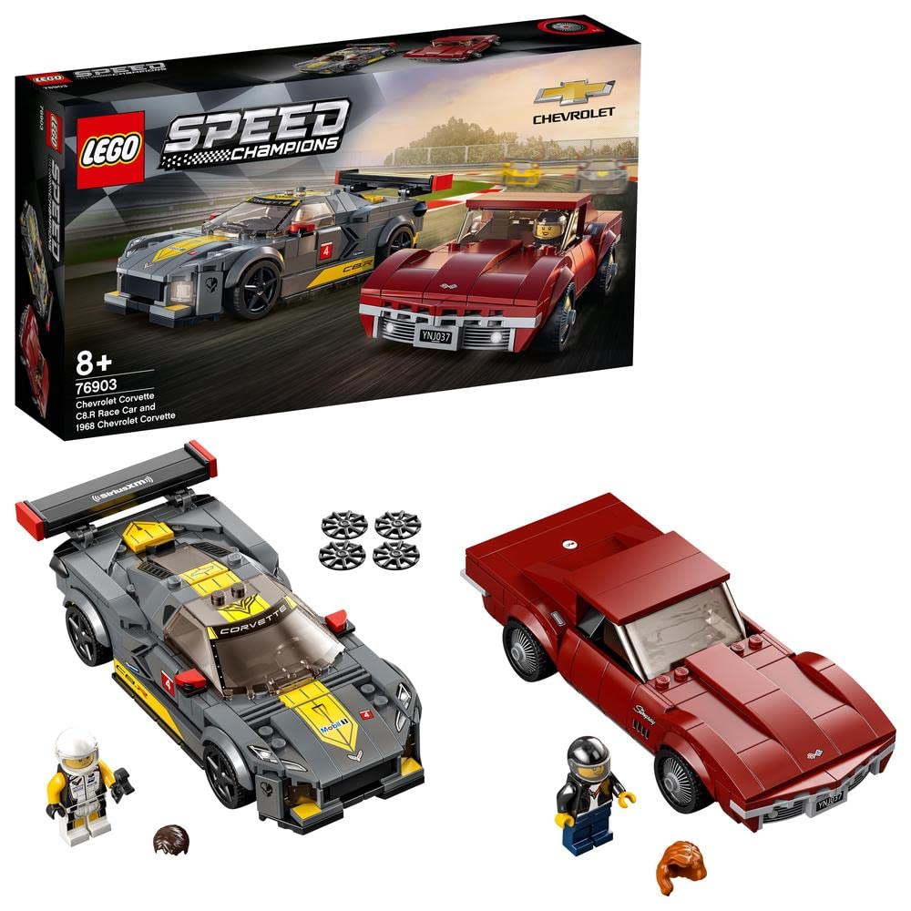 Chevrolet Corvette C8.R Race Car and 1969 CC Building Kit L570