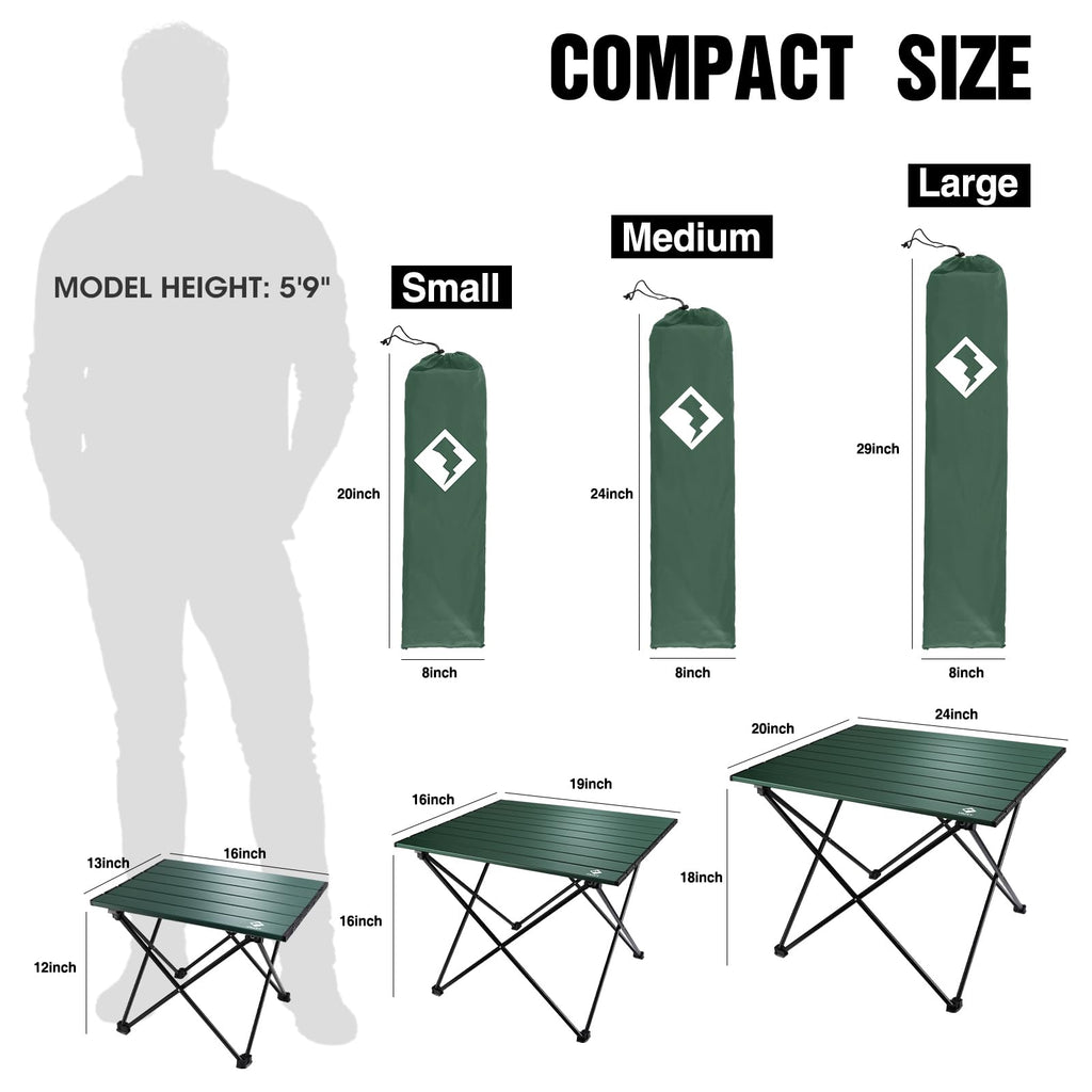 Ultralight Aluminum Folding Camping Table X63368