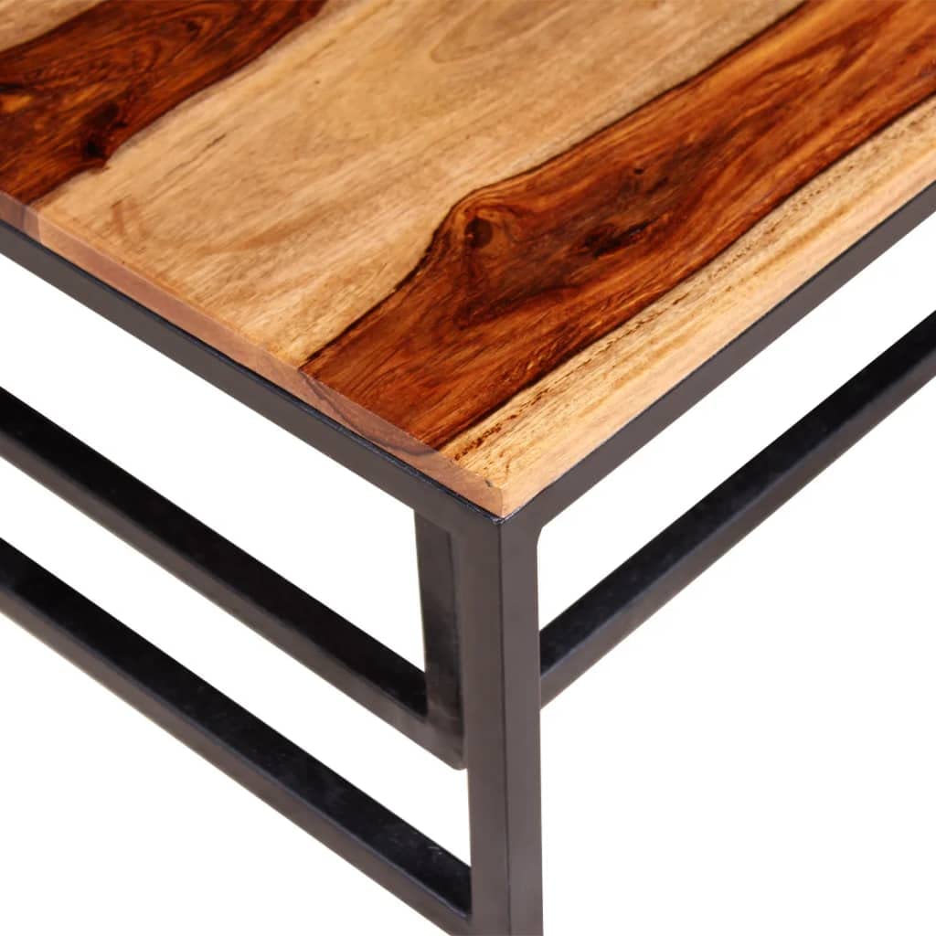 Solid Sheesham Wood Nesting Coffee Table Set T151