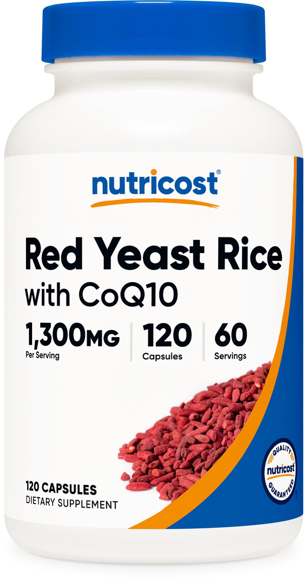 Red Yeast Rice with CoQ10 1300mg 120 Capsules M143