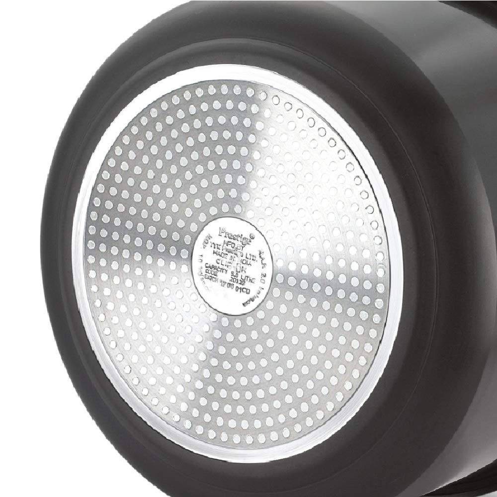 2 L Hard Anodised Pressure Cooker with Glass Lid P44418
