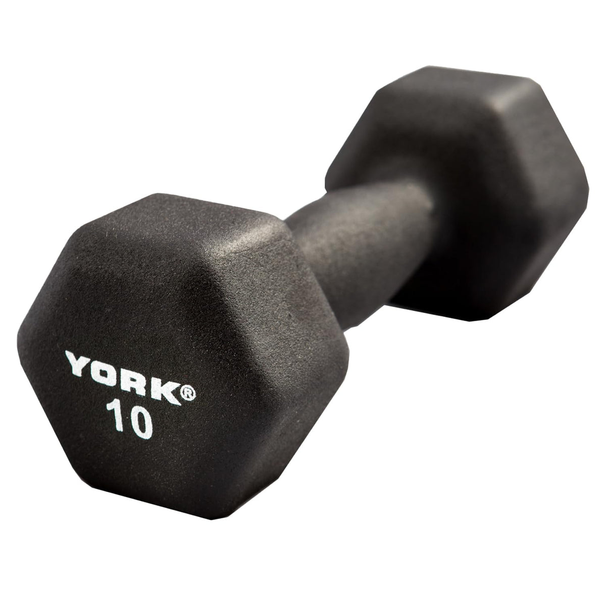 Neoprene Hexagon Dumbbells with Cast Ergo Handle 10lb Pack of 1 J119516