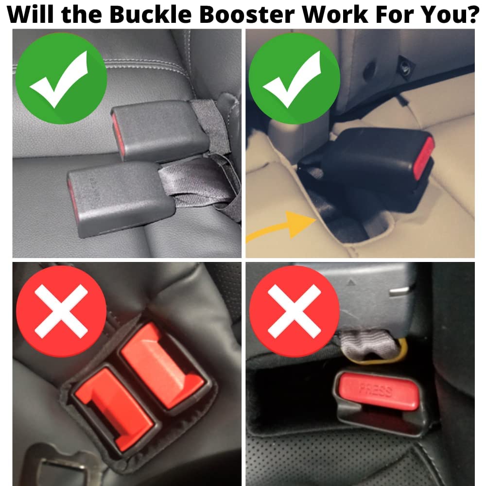 Seat Belt Buckle Booster Yellow BPA Free 2 F227880