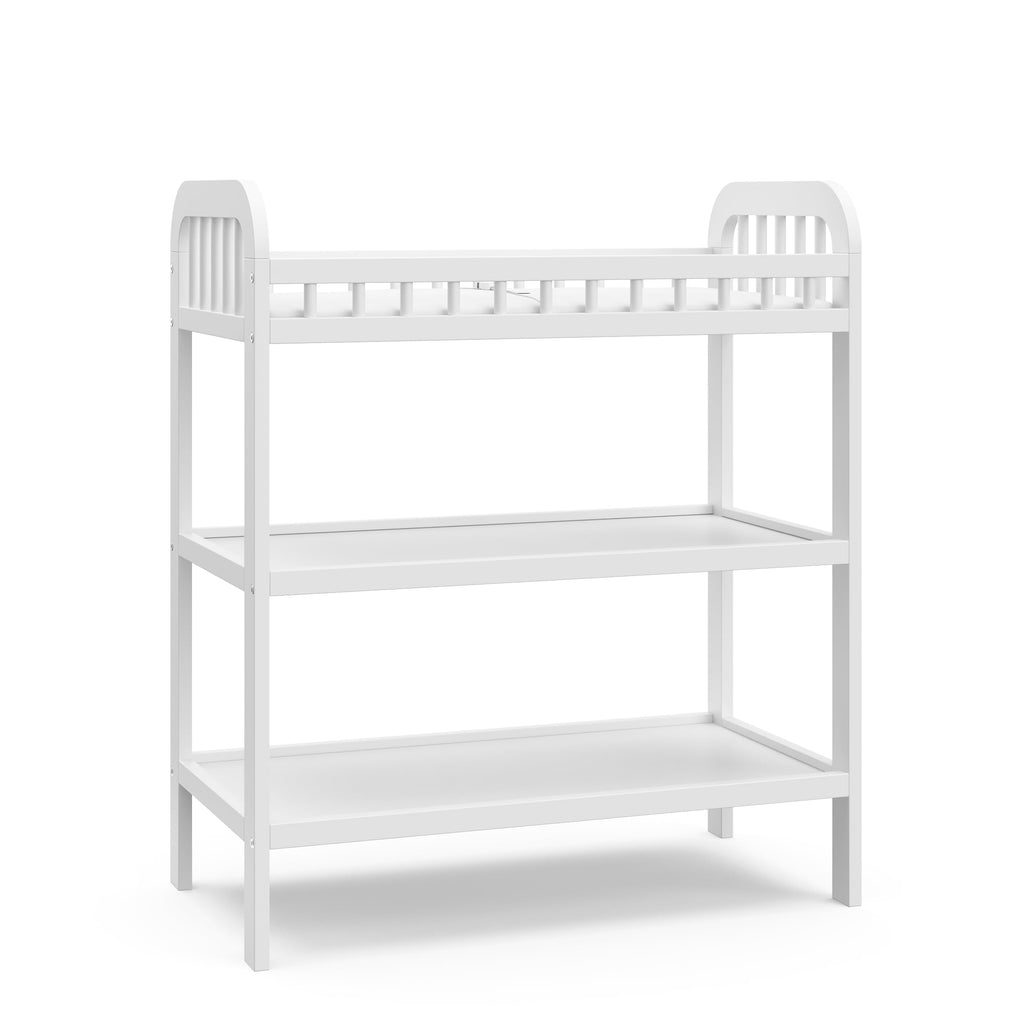 White Changing Table with Changing Pad B11938