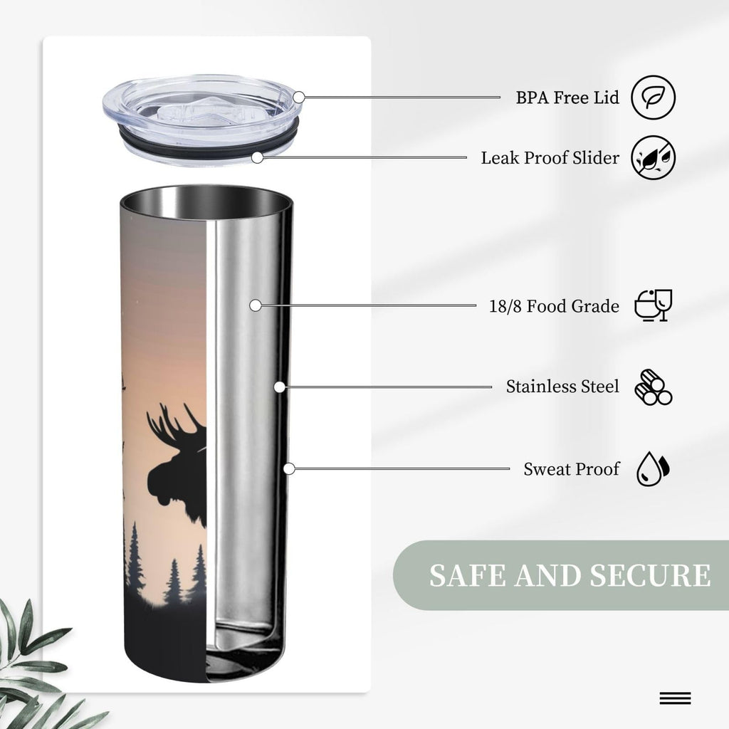 20oz Insulated Stainless Steel Tumbler U17965