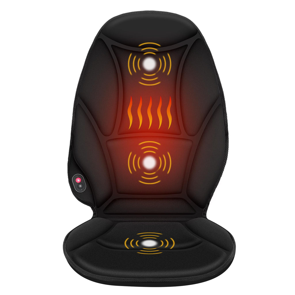 Vibration Back Massager with Heat D751