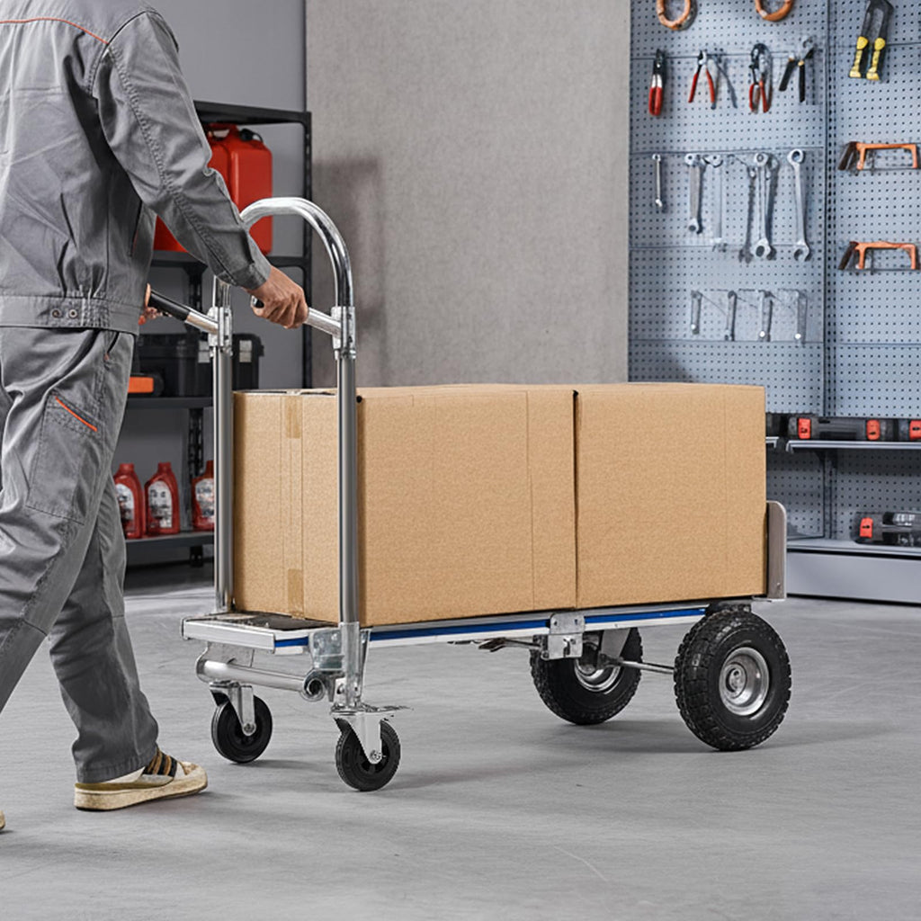 2 in 1 Convertible Hand Truck Dolly 1000 lbs M2251