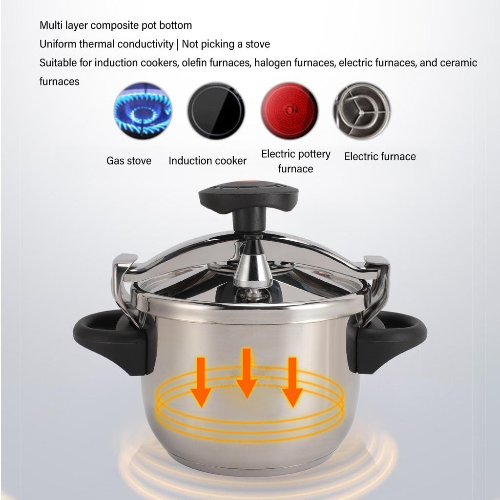 3L Stainless Steel Pressure Cooker N26518