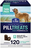 Chicken Flavor Soft Chews Dog Supplements 120 Count M6393