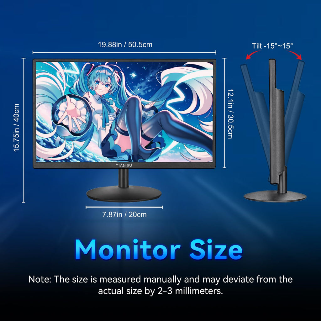 22 Inch FHD 1080p IPS 75Hz Gaming Monitor U4588