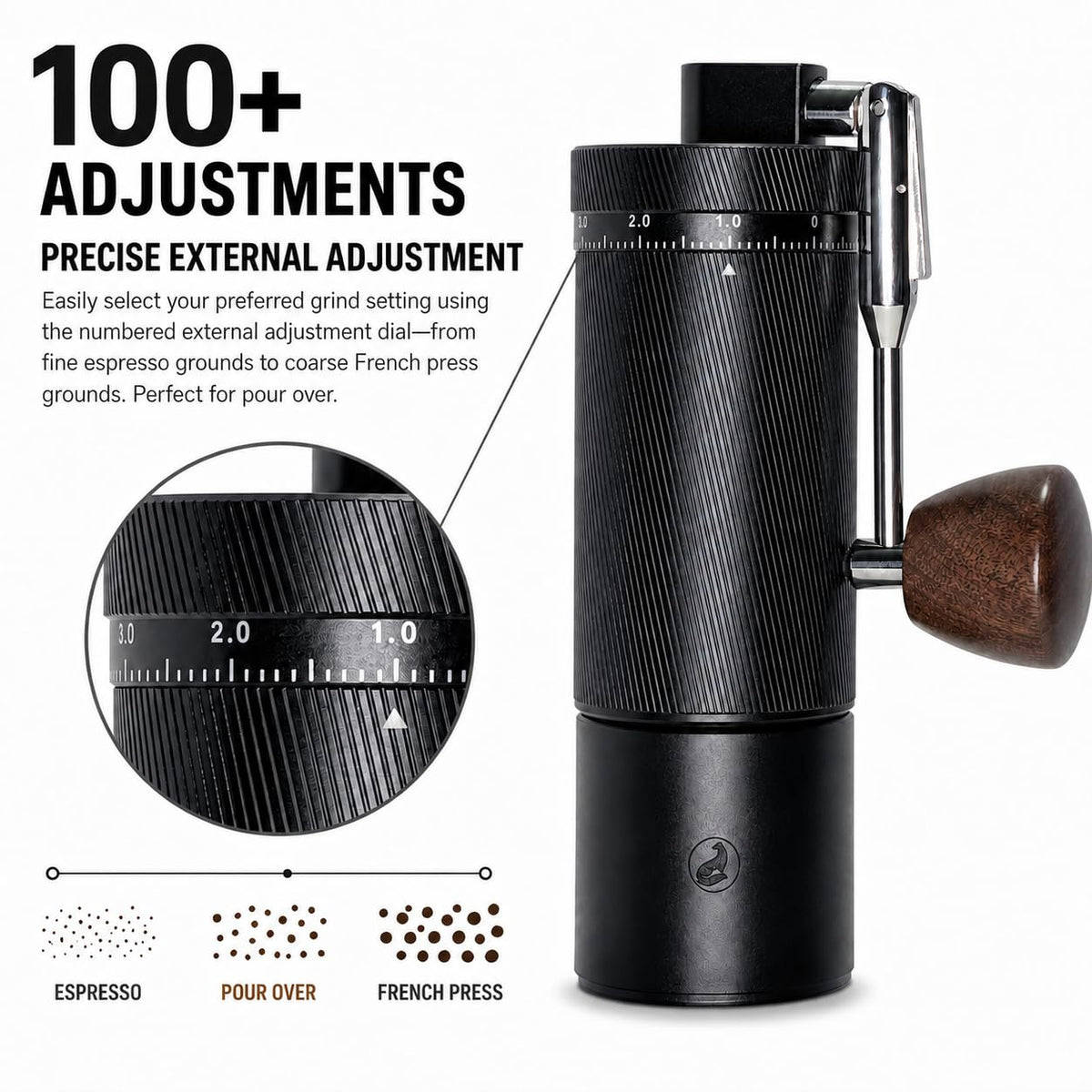 Manual Coffee Grinder Stainless Steel Burr X113892