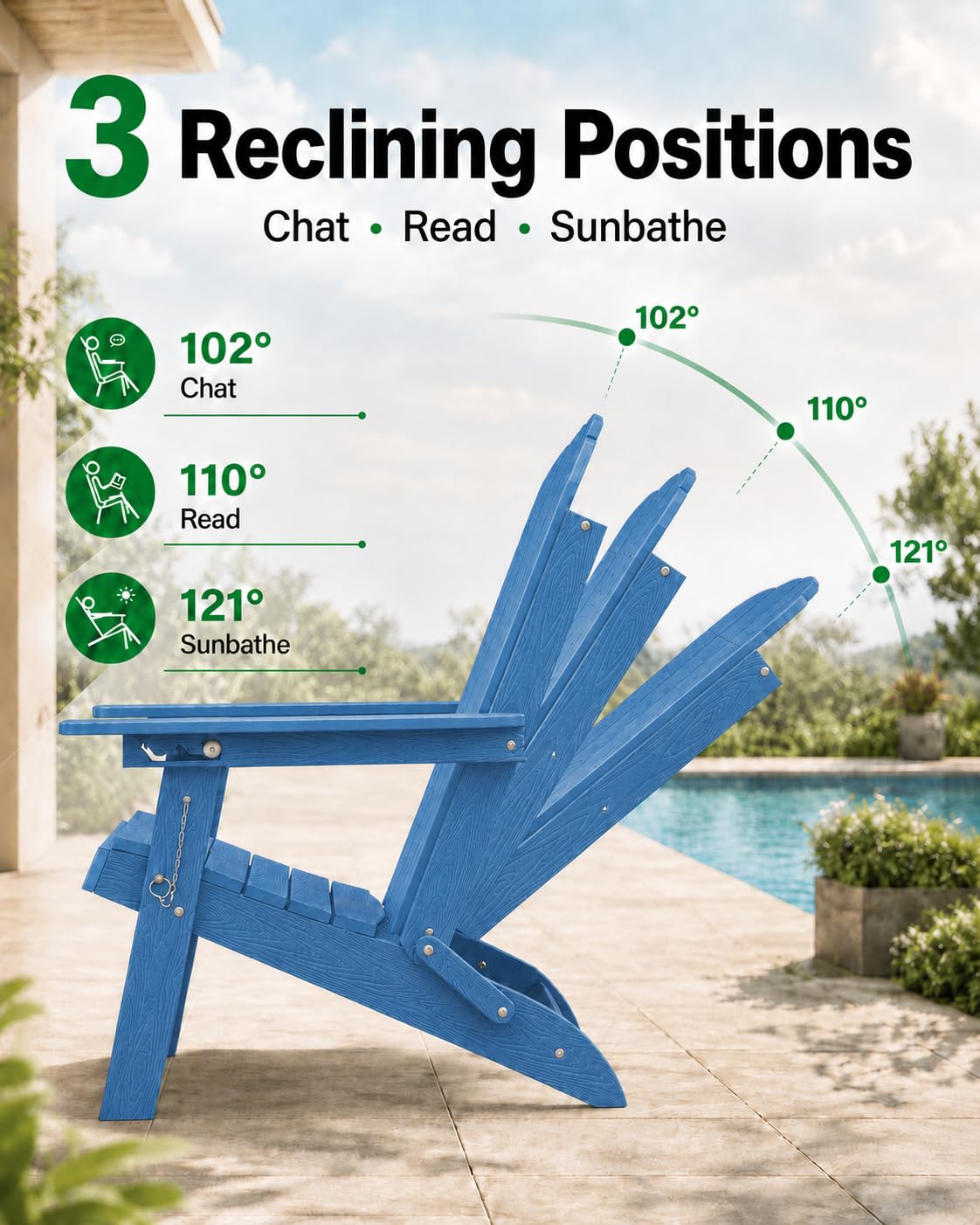 Adirondack Chairs Set of 2 V6511