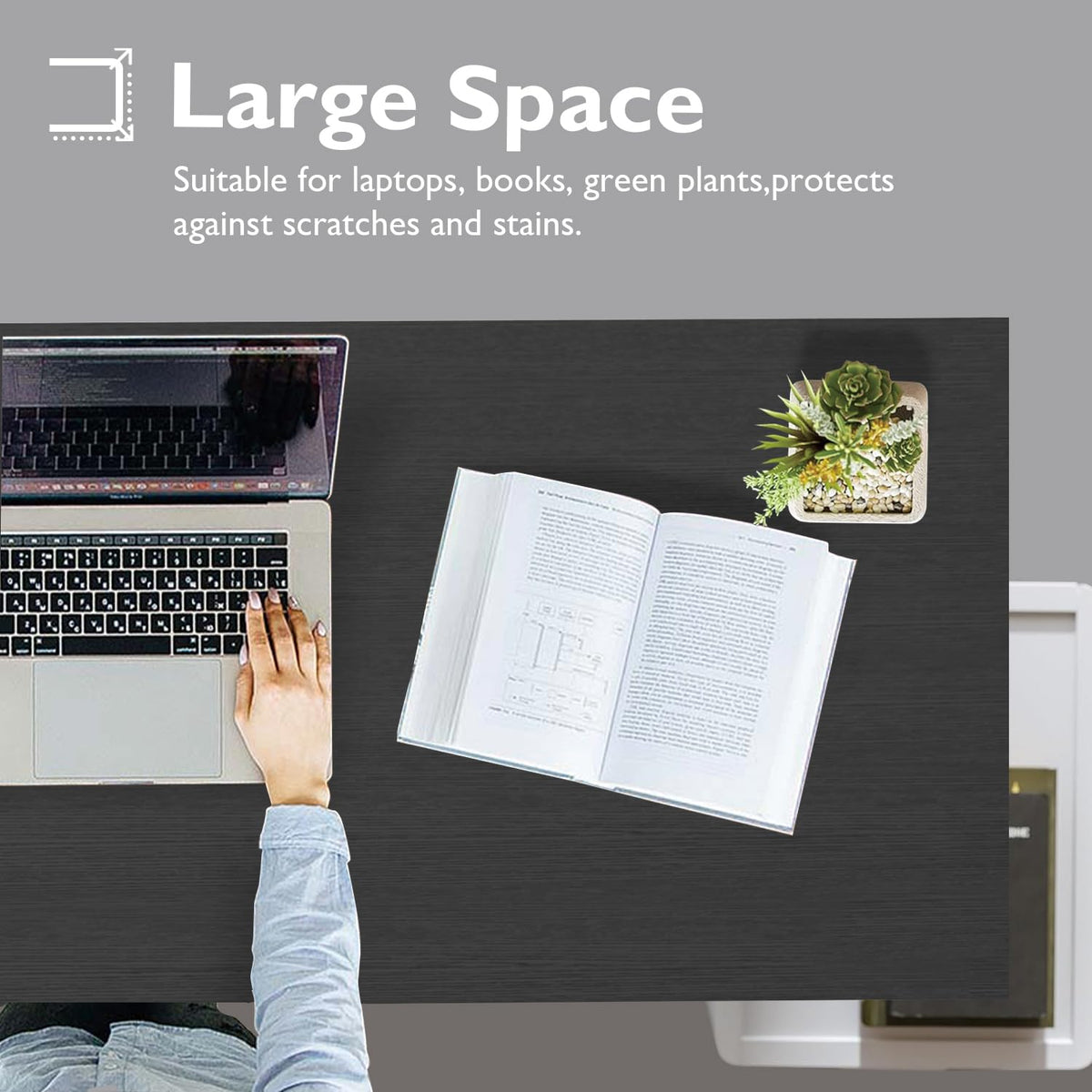 32 Inch Black Computer Desk T147