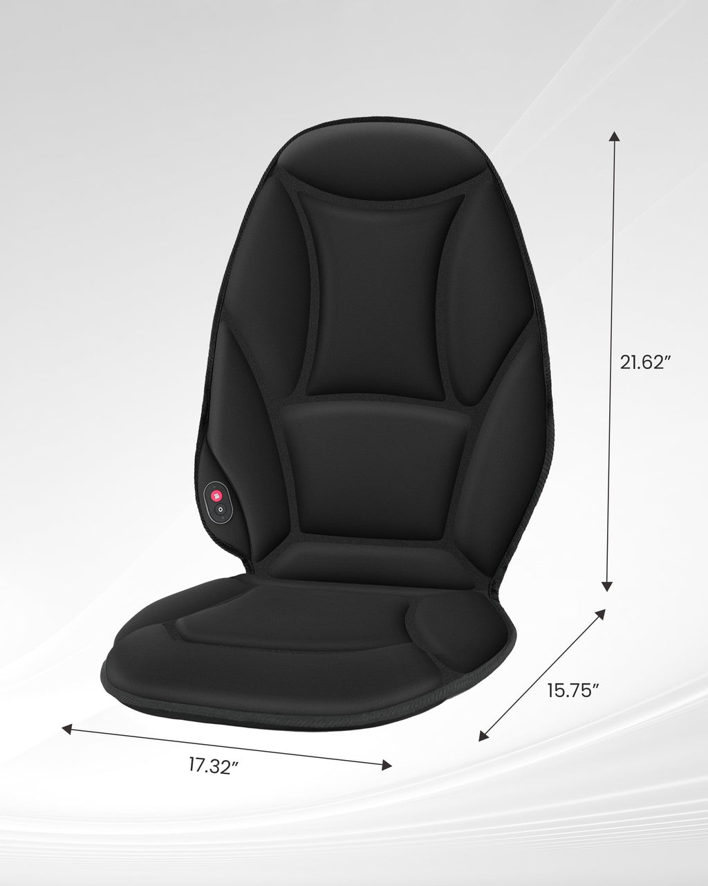 Vibration Back Massager with Heat D751