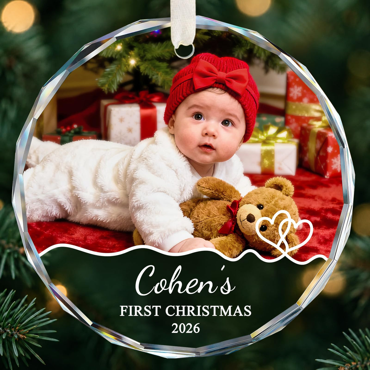 Baby's First Christmas Ornament 2026 J181702