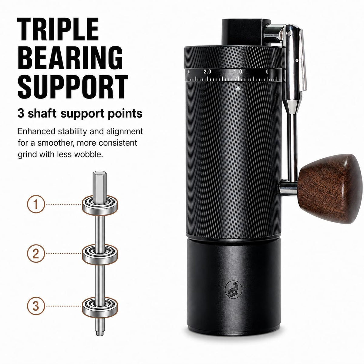 Manual Coffee Grinder Stainless Steel Burr X113892