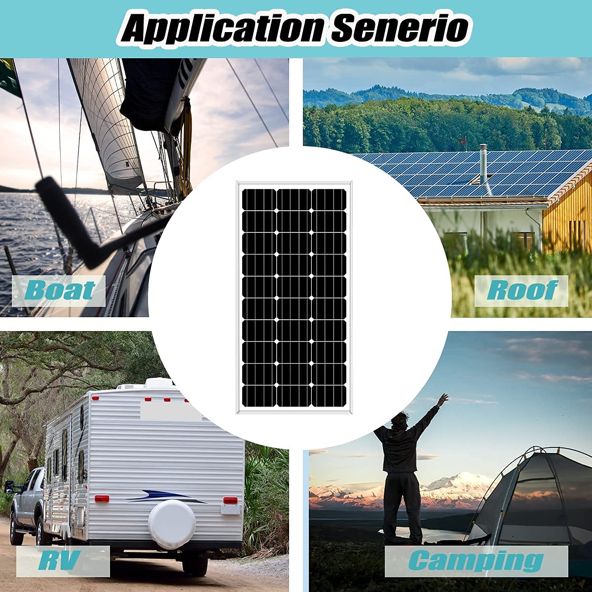 300W Wind Turbine and Solar Panel Kit with Charge Controller O3221