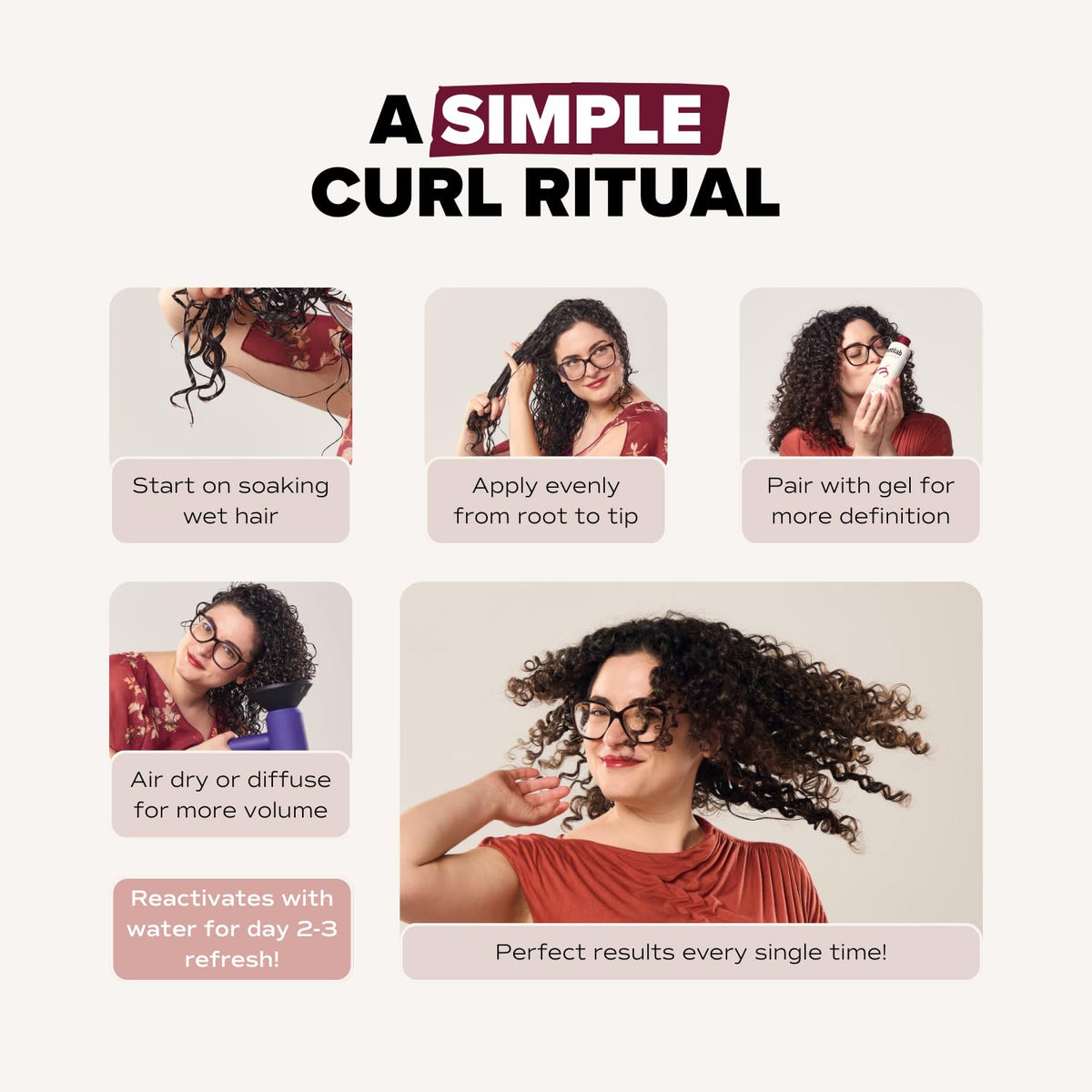 Lightweight Curl Enhancing Leave-in Conditioner 300ml T823565