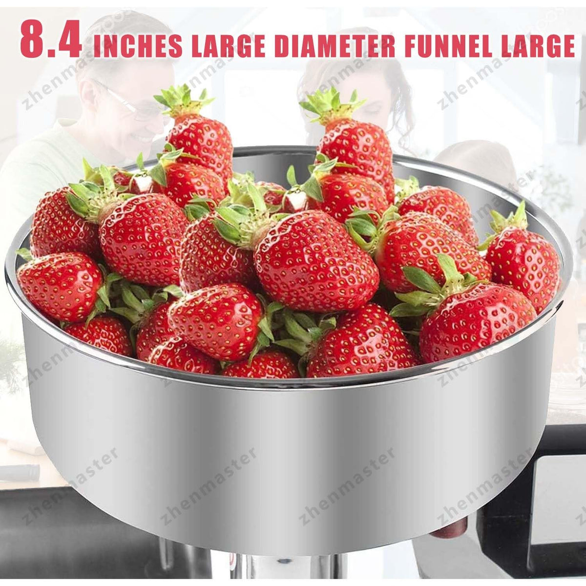 450W Electric Tomato Strainer Stainless Steel F4593
